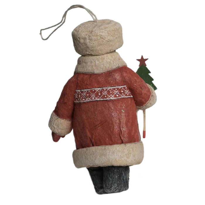 Collectible Christmas tree cotton toy "Baby New Year with a Christmas tree" from the collection "New Year"