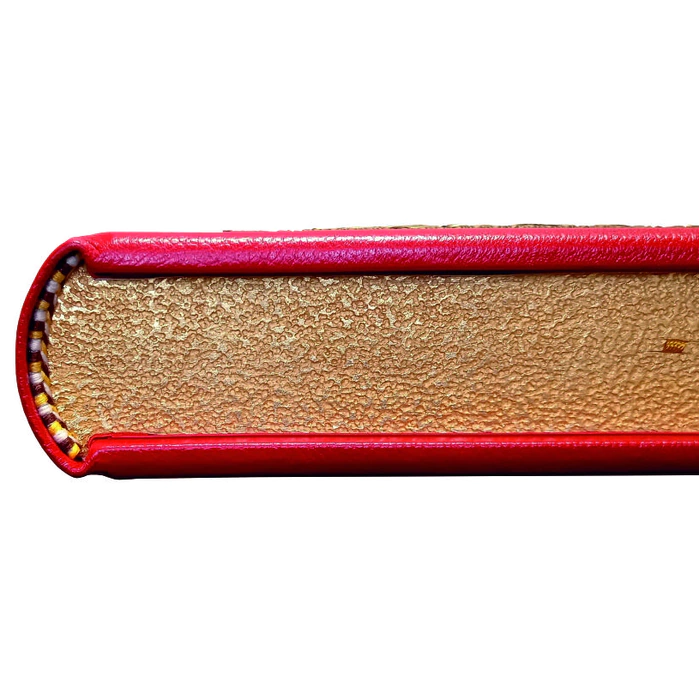 Leather-bound book "The History of the city of Moscow" in a case