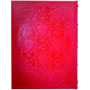 Книга в кожаном переплете "История города Москвы" в футляре