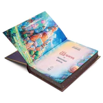 Gift book in leather cover "The Nutcracker" Hoffman A..