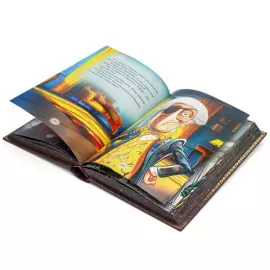 Gift book in leather cover "The Nutcracker" Hoffman A..