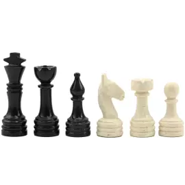 Шахматы из мрамора и ракушечника "Премиум"