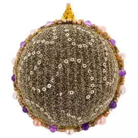 Set of 4 Christmas Tree toys in a red gift box