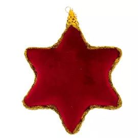 Set of 4 Christmas Tree toys in a red gift box