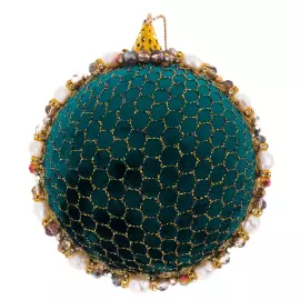 Set of 5 Christmas Tree toys in a red gift box