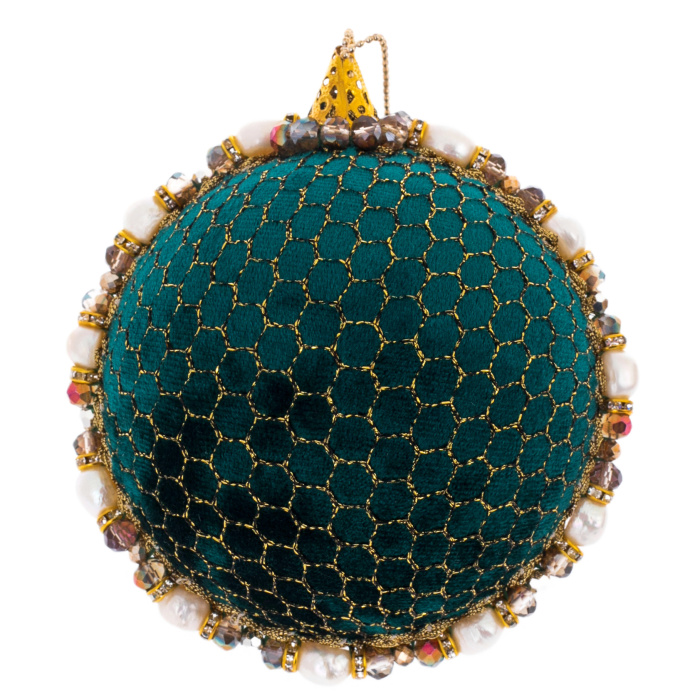 Набор из 5 елочных игрушек в подарочной красной коробке