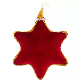 Set of 5 Christmas Tree toys in a red gift box