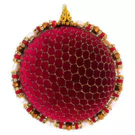 Set of 5 Christmas Tree toys in a red gift box