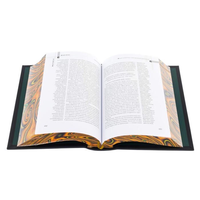 Книга в кожаном переплёте "33 стратегии войны. Роберт Грин"