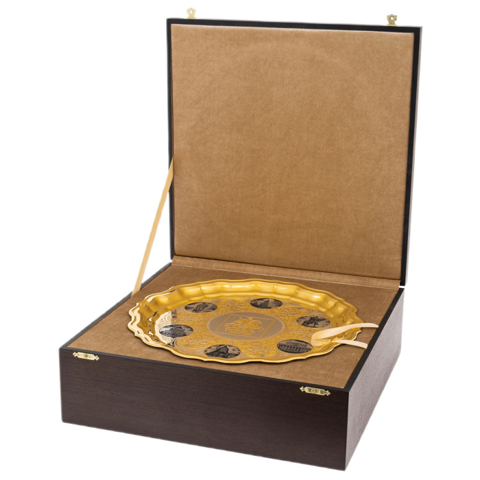 Чайный набор "Москва" на 4 персоны, Златоуст