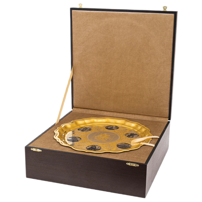 Tea set "Moscow" for 4 persons, Zlatoust