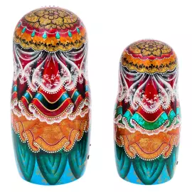 Матрешка на 15 мест "Чаепитие" 33 см