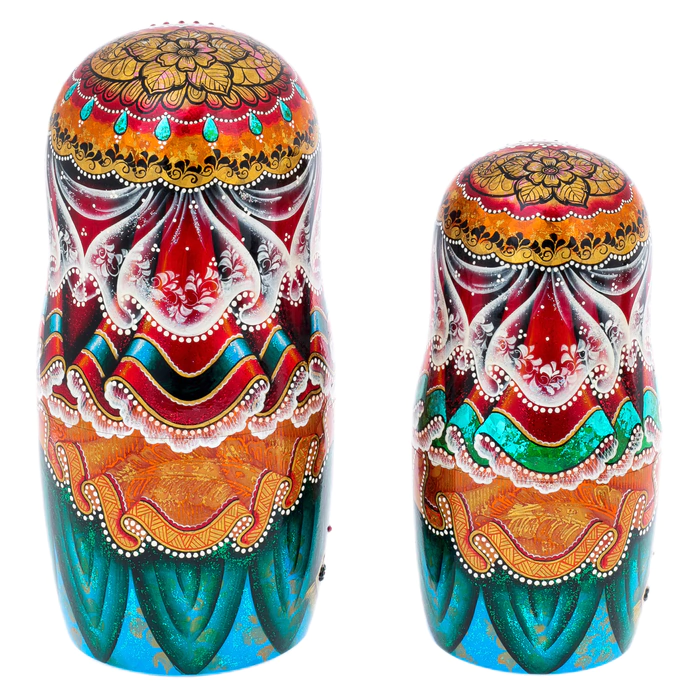 Matryoshka doll for 15 people "Tea Party" 33 cm