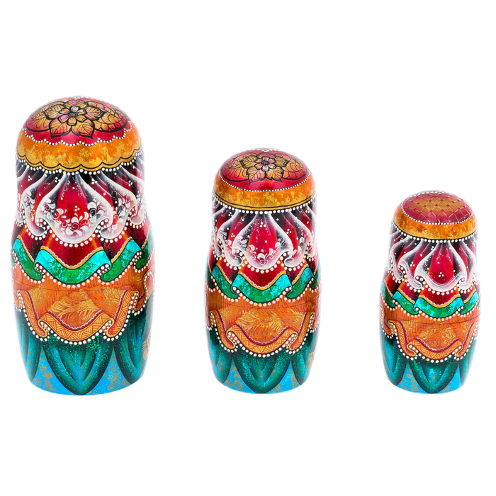 Matryoshka doll for 15 people "Tea Party" 33 cm