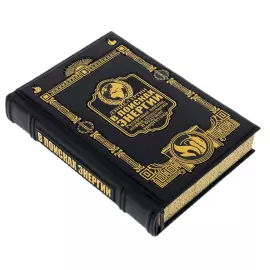 Книга в кожаном переплете "В поисках энергии" Ергин Дэниел