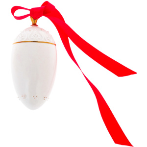 Набор елочных игрушек из фарфора "Мистерия формы" 3шт