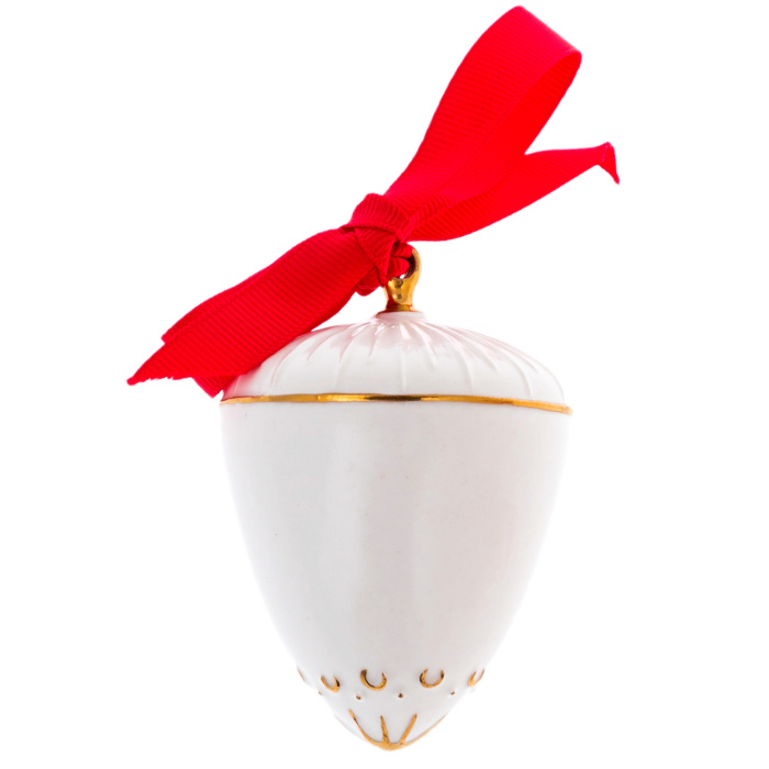 Набор елочных игрушек из фарфора "Мистерия формы" 3шт