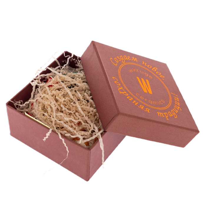 Набор елочных игрушек из фарфора "Сладости" 3шт