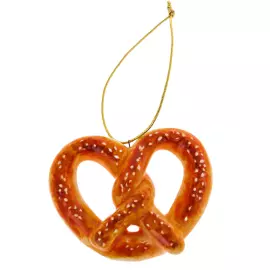 Set of Christmas tree toys made of porcelain "At the Samovar" blue, 3 pcs