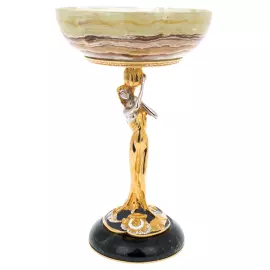 Ваза из оникса "Грация" Златоуст