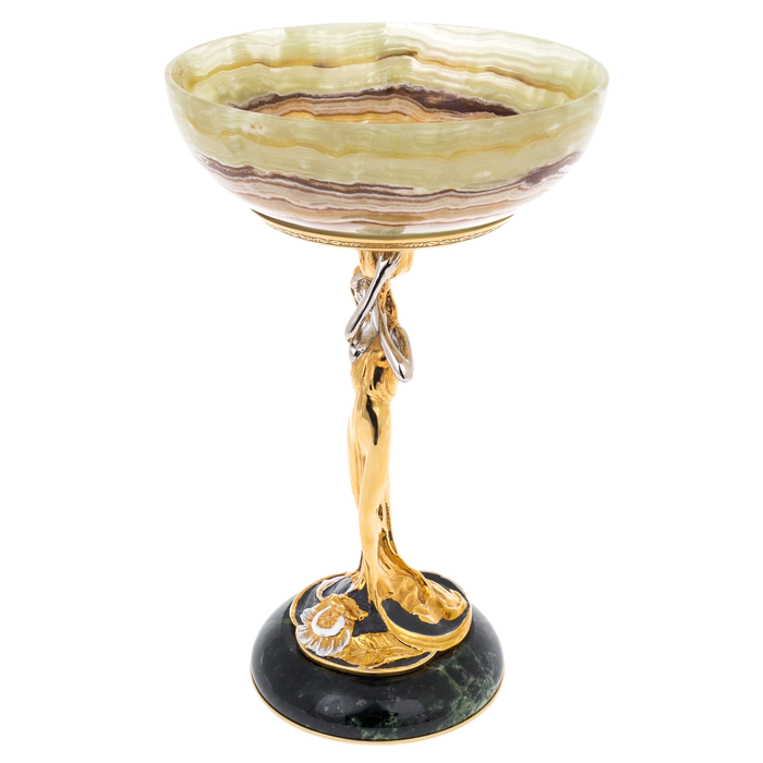 Vase of onyx "Grace" Zlatoust