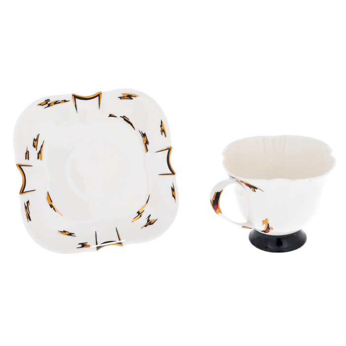 Tea steamer made of porcelain "Japan. Spring" for 1 person