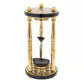 Часы песочные "Время. 5 минут" на нефрите, Златоуст