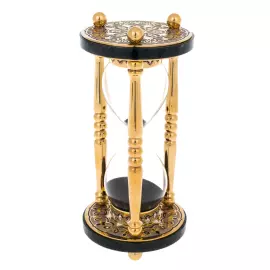 Часы песочные "Время. 5 минут" на нефрите, Златоуст