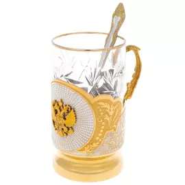 Подстаканник "Герб РФ" на 1 персону, Златоуст