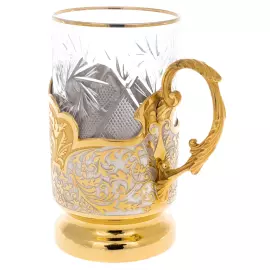 Подстаканник "Герб РФ" на 1 персону, Златоуст