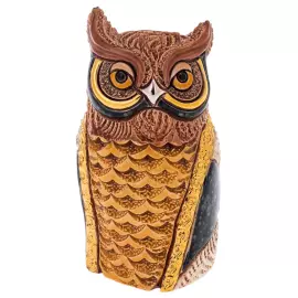 Статуэтка керамическая "Кричащая сова"