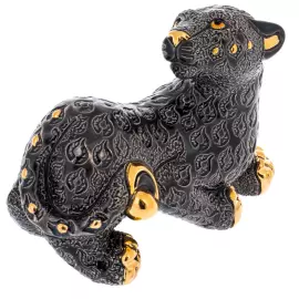 Статуэтка керамическая "Черная пантера"