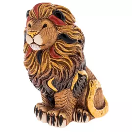 Статуэтка керамическая "Лев сидячий"