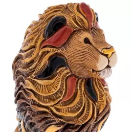 Статуэтка керамическая "Лев сидячий"