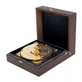 Вечный календарь на нефрите "Время" Златоуст