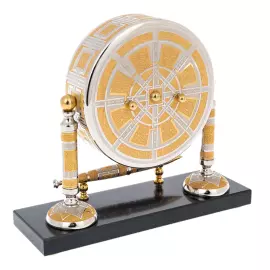 Часы "Скелетон. Золото" с ручкой, Златоуст