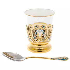 Набор кофейный "Дуэт" на 2 персоны, Златоуст