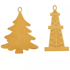 Комплект елочных игрушек "Биржа" 6 шт., Златоуст