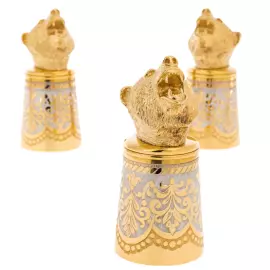 Набор охотника "Медведь" на 3 персоны, Златоуст