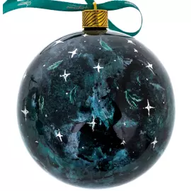 Набор ёлочных шаров "Зимний" 3 шт, Федоскино