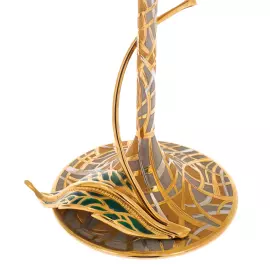 Набор фужеров "Бабочки" на 2 персоны, Златоуст