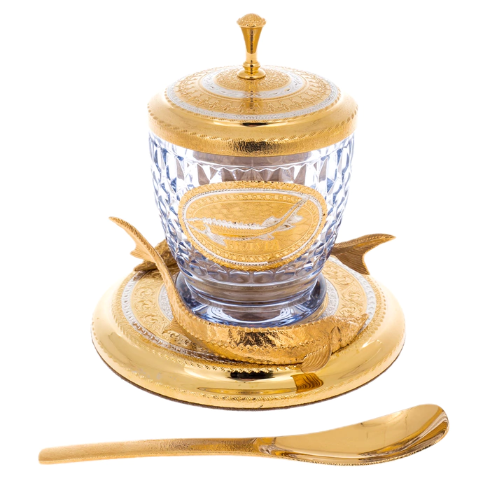Beluga caviar bowl Zlatoust