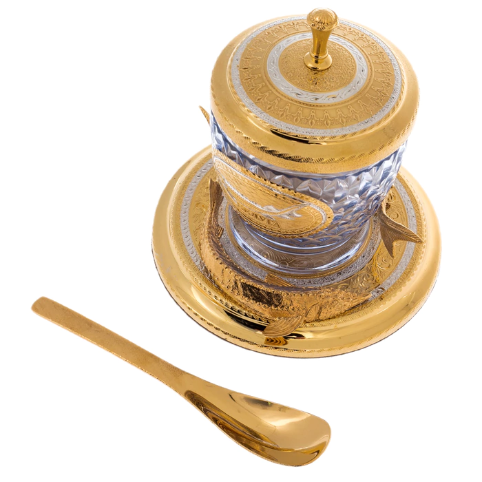 Beluga caviar bowl Zlatoust
