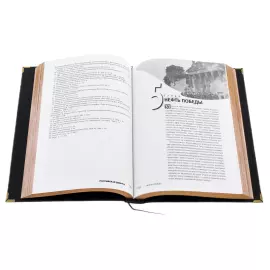 Книга в кожаном переплете "Российская добыча"