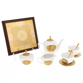 Набор чайный "Империя" на 2 персоны, Златоуст