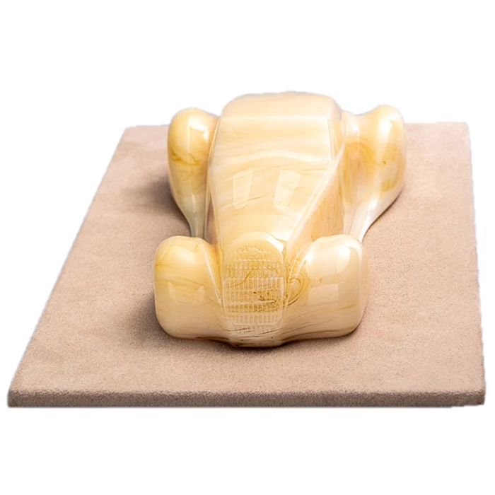 Decorative statuette of light amber "Automobile"