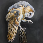 Decorative panel "Owl"