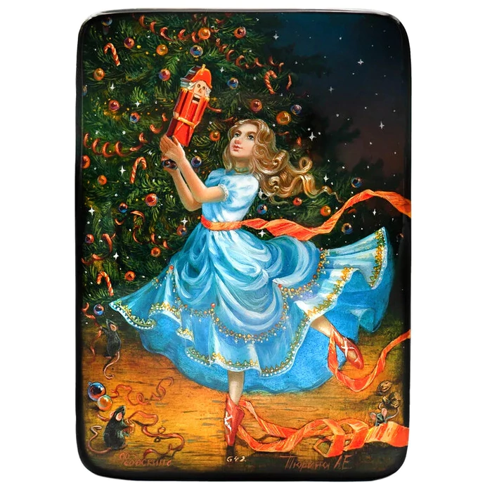 Tyurin's "Marie" jewelry box, Fedoskino