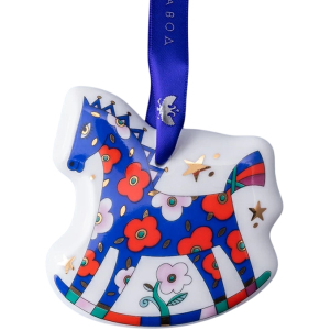 Набор елочных фарфоровых игрушек "Ёлки-иголки" 3 шт