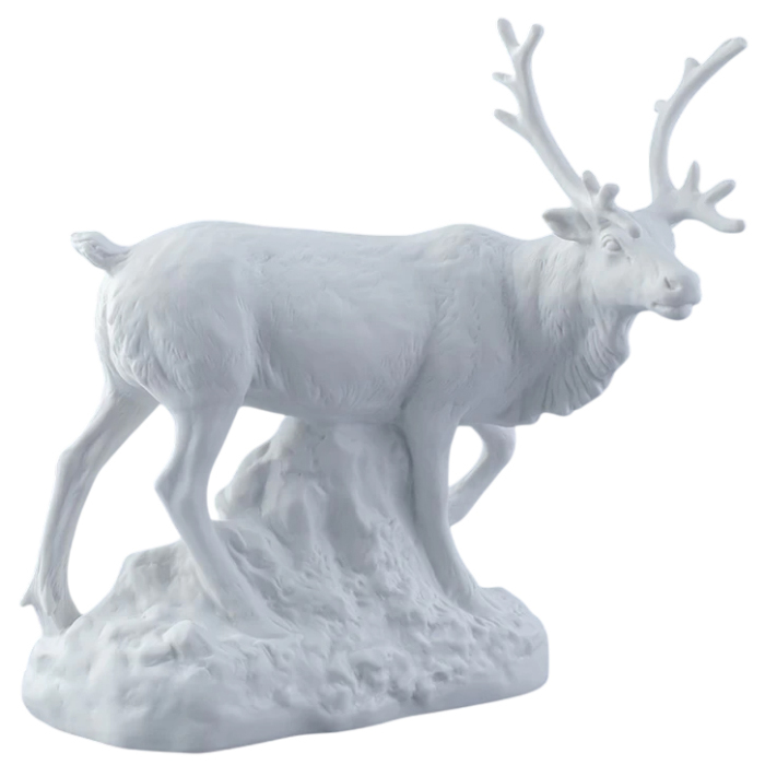 Скульптура фарфоровая "Северный олень"